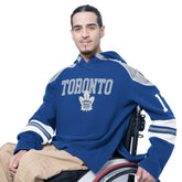 NHL Toronto Maple Leafs G-III Sports by Carl Banks Adaptive Wear Lord Stanley Hooded Long Sleeve Sweatshirt - Royal