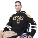 NHL Vegas Golden Knights G-III Sports by Carl Banks Adaptive Wear Lord Stanley Hooded Long Sleeve Sweatshirt - Black