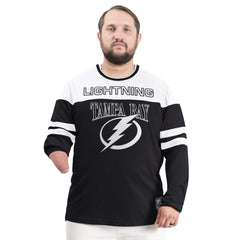 NHL Tampa Bay Lightning G-III Sports by Carl Banks Adaptive Wear Outlast Durene Long-Sleeve T-Shirt - Black