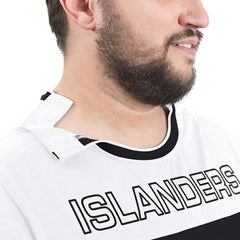 NHL New York Islanders G-III Sports by Carl Banks Adaptive Wear Outlast Durene Long-Sleeve T-Shirt - Black