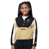 NHL Vegas Golden Knights Starter Girls Key Player Half Zip Jacket - Black/Gold