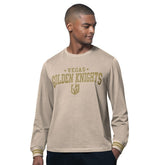 NHL Vegas Golden Knights Starter Field Long Sleeve T-Shirt - Tan