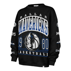 Dallas Mavericks '47 Women's 2025/26 City Edition Go Big Oversized Sweatshirt Black