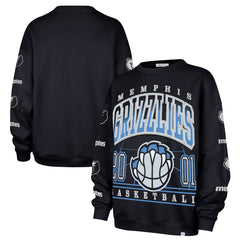Memphis Grizzlies '47 Women's 2025/26 City Edition Go Big Oversized Sweatshirt Navy