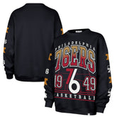 Philadelphia 76ers '47 Women's 2025/26 City Edition Go Big Oversized Sweatshirt Navy