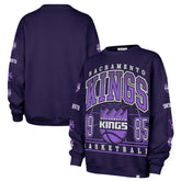 Sacramento Kings '47 Women's 2025/26 City Edition Go Big Oversized Sweatshirt Purple