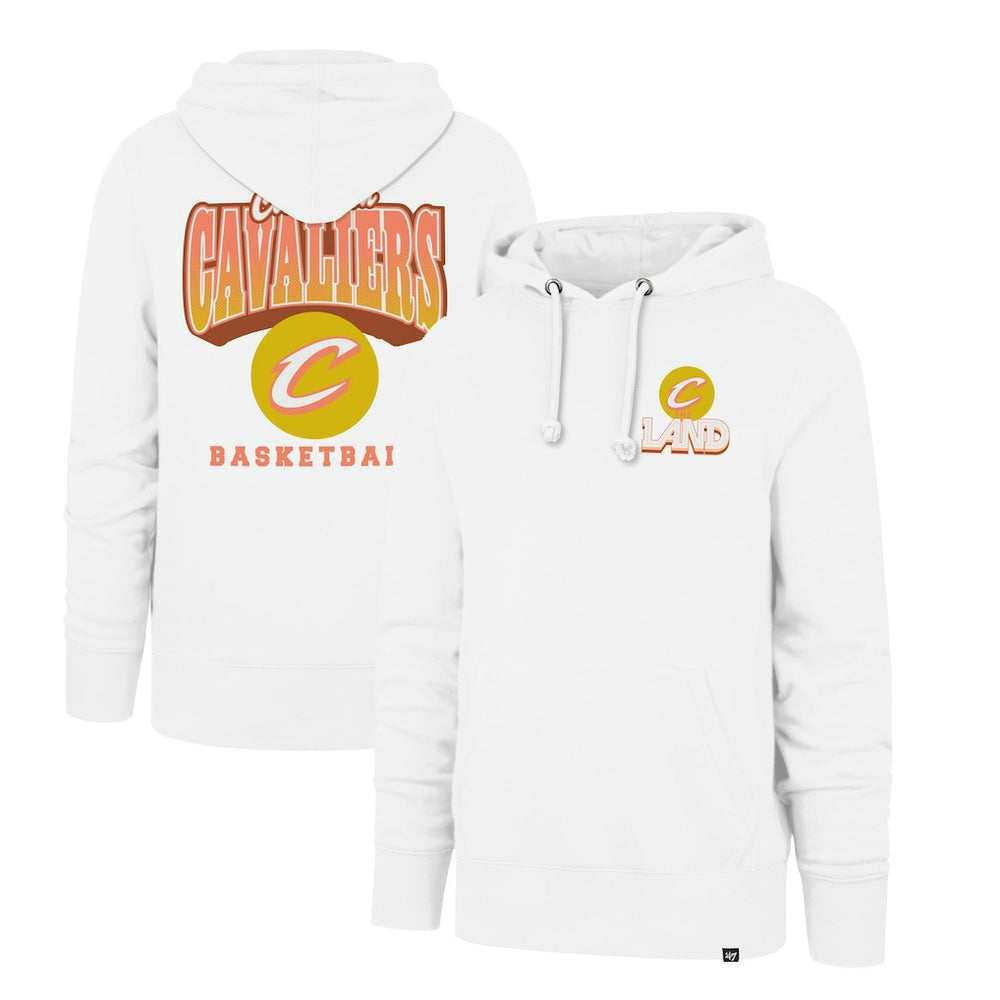 Cleveland Cavaliers '47 2025/26 City Edition Jab Step Headline Hoodie White