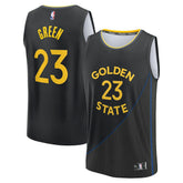 NBA Draymond Green Golden State Warriors Fast Break Replica Player Jersey sale - Statement Editi- Black
