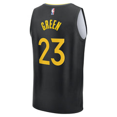 NBA Draymond Green Golden State Warriors Fast Break Replica Player Jersey sale - Statement Editi- Black
