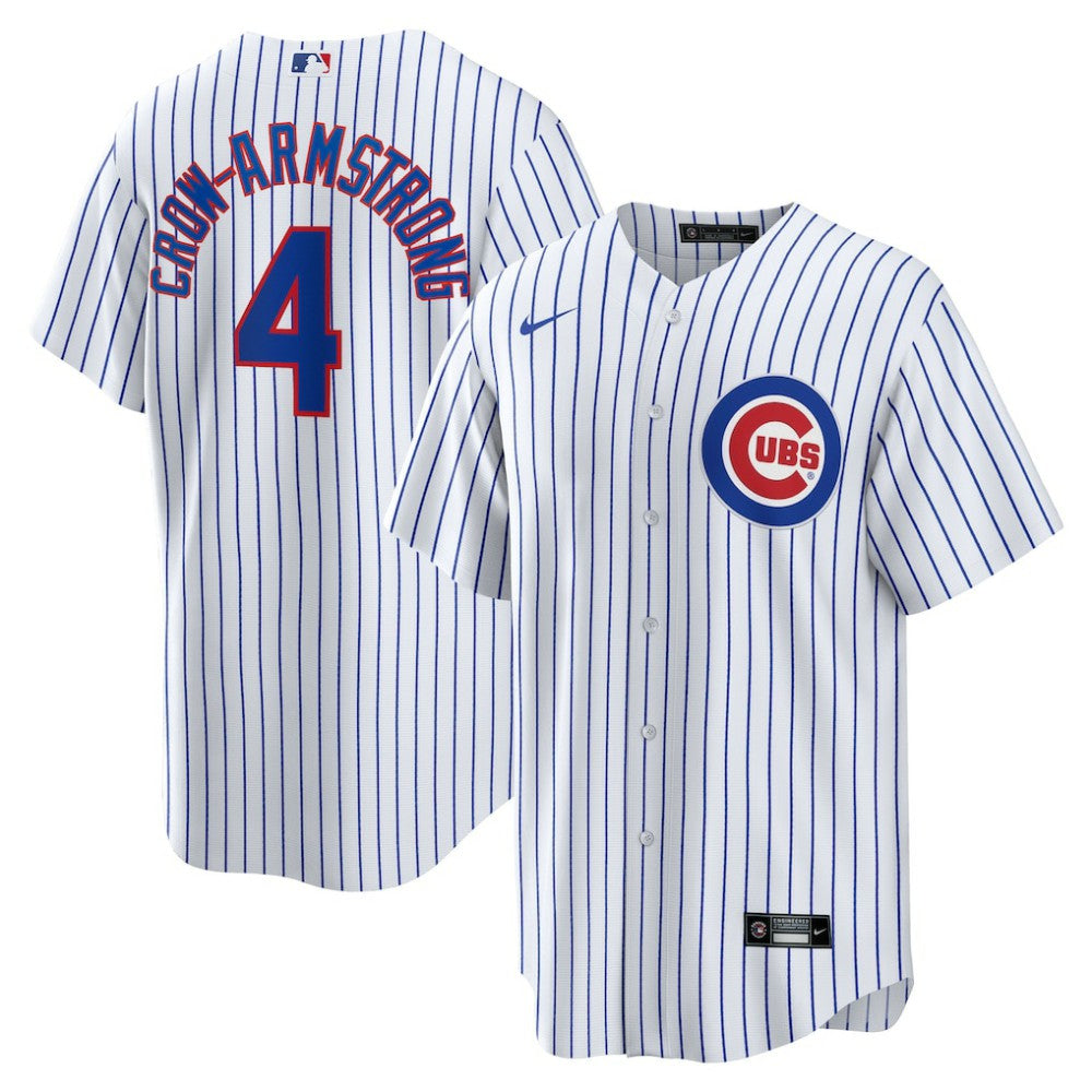 MLB Pete Crow-Armstrong Chicago Cubs Nike Home Replica Jersey - White