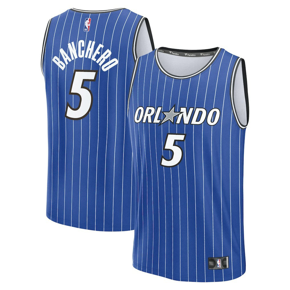 NBA Paolo Banchero Orlando Magic Fast Break Replica Player Jersey - Icon Edition - Blue