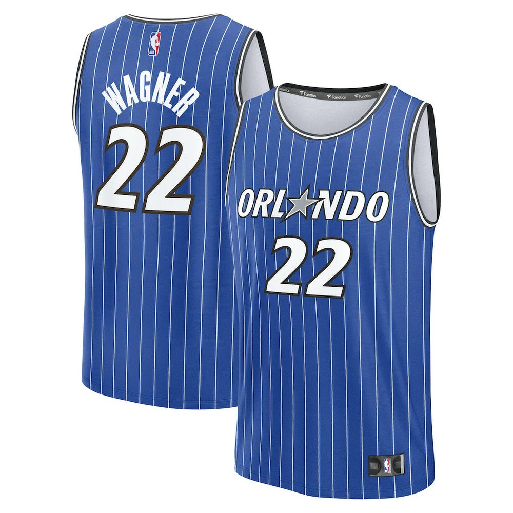 NBA Franz Wagner Orlando Magic Fast Break Replica Player Jersey - Icon Edition - Blue
