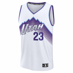 NBA Lauri Markkanen Utah Jazz Fast Break Replica Jersey - Association Edition - White