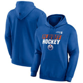 NHL Edmonton Oilers Fanatics 2025 Stanley Cup Playoffs Breakout Fleece Pullover Hoodie - Royal