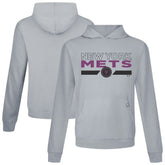 New York Mets Levelwear City Connect Relay No Hitter Pullover Hoodie - Gray Hoodies