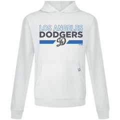 Los Angeles Dodgers Levelwear City Connect Relay No Hitter Pullover Hoodie - White Hoodies