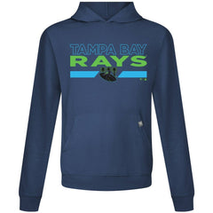 Tampa Bay Rays Levelwear City Connect Relay No Hitter Pullover Hoodie - Navy Hoodies