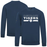 Detroit Tigers Levelwear City Connect Zane No Hitter Pullover Sweatshirt - Navy Pullover