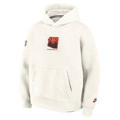 Arizona Cardinals 2025 Rivalries Collection Oversized Tech Fleece Hoodie Natural
