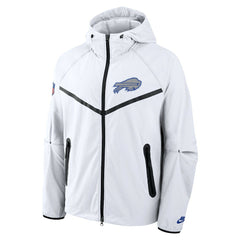 Buffalo Bills 2025 Rivalries Collection Tech Raglan Full-Zip Jacket White