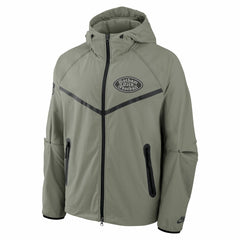 New York Jets 2025 Rivalries Collection Tech Raglan Full-Zip Jacket Gotham Green