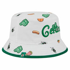 Boston Celtics Team Cheer Reversible Bucket Hat White