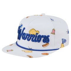 Golden State Warriors Team Cheer Rope 19TWENTY Adjustable Hat White