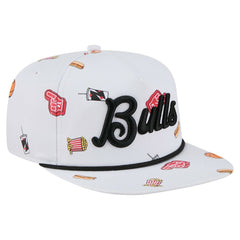 Chicago Bulls Team Cheer Rope 19TWENTY Adjustable Hat White