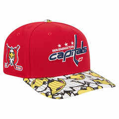 NHL Washington Capitals New Era Mascot Visor 9SEVENTY Adjustable Hat - Red
