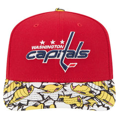 NHL Washington Capitals New Era Mascot Visor 9SEVENTY Adjustable Hat - Red