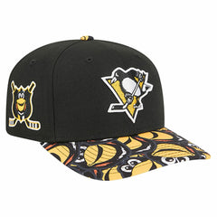 NHL Pittsburgh Penguins New Era Mascot Visor 9SEVENTY Adjustable Hat - Black