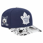 NHL Toronto Maple Leafs New Era Mascot Visor 9SEVENTY Adjustable Hat - Blue