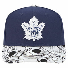 NHL Toronto Maple Leafs New Era Mascot Visor 9SEVENTY Adjustable Hat - Blue