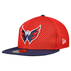 NHL Washington Capitals New Era Mesh Crown Two-Tone 59FIFTY Fitted Hat - Red/Navy