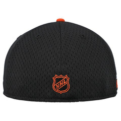 NHL Philadelphia Flyers New Era Mesh Crown Two-Tone 59FIFTY Fitted Hat - Black/Orange