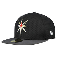 NHL Vegas Golden Knights New Era Mesh Crown Two-Tone 59FIFTY Fitted Hat - Black/Gray