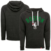 Boston Celtics Sportiqe Unisex Olsen Tri-Blend Pullover Hoodie Black