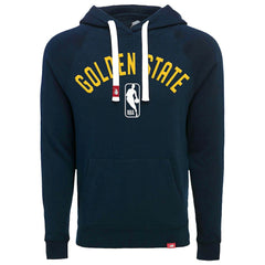 Golden State Warriors Sportiqe Unisex Olsen Tri-Blend Pullover Hoodie Navy
