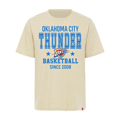 Oklahoma City Thunder Sportiqe Unisex Duke Premium T-Shirt Cream