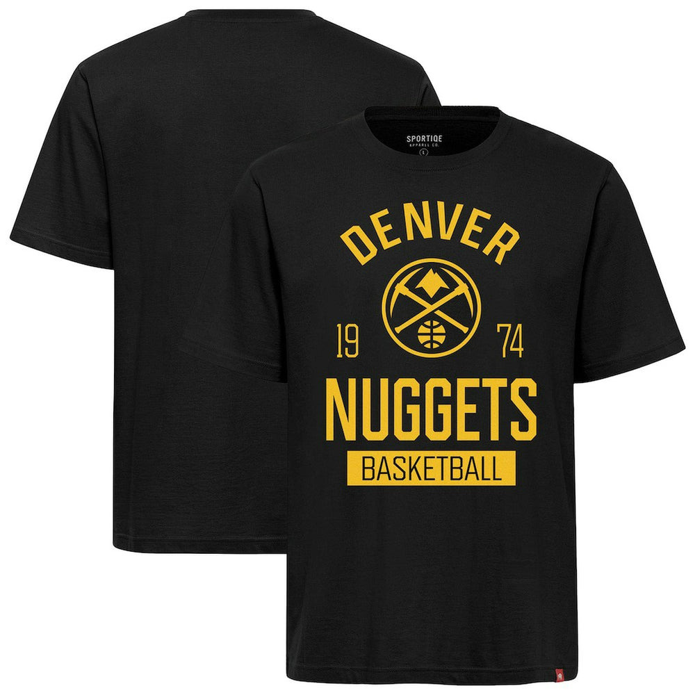 Denver Nuggets Sportiqe Unisex Duke Premium T-Shirt Black