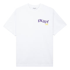 Enjoy Basketball x Los Angeles Lakers Unisex Hoop Enthusiast Capsule Collection T-Shirt - White