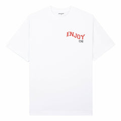 Enjoy Basketball x Chicago Bulls Unisex Hoop Enthusiast Capsule Collection T-Shirt - White