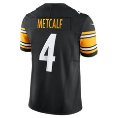 NFL DK Metcalf Pittsburgh Steelers Team Vapor F.U.S.E. Limited Jersey - Black