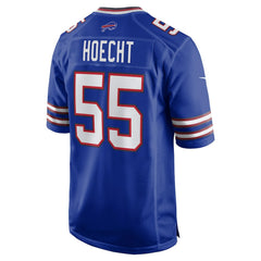 NFL Michael Hoecht Buffalo Bills Team Game Jersey - Royal