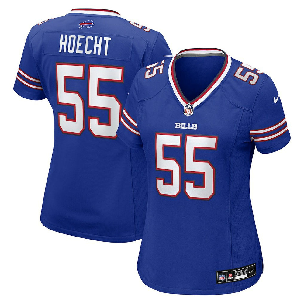 NFL Michael Hoecht Buffalo Bills Women's Team Game Jersey - Royal
