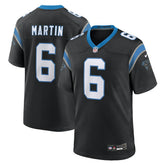 NFL Sam Martin Carolina Panthers Team Game Jersey - Black