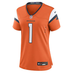 NFL Evan Engram Denver Broncos Women's Team Game Jersey - Orange