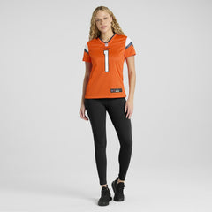 NFL Evan Engram Denver Broncos Women's Team Game Jersey - Orange