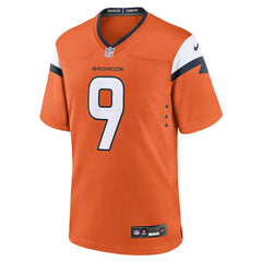 NFL Talanoa Hufanga Denver Broncos Team Game Jersey - Orange