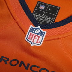 NFL Talanoa Hufanga Denver Broncos Team Game Jersey - Orange